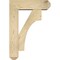 Ekena Millwork Westlake Craftsman Rough Sawn Bracket w/ Offset Brace, Douglas Fir, 6"W x 18"D x 26"H BKT0604X18X26WTL04RDF - alternate 3